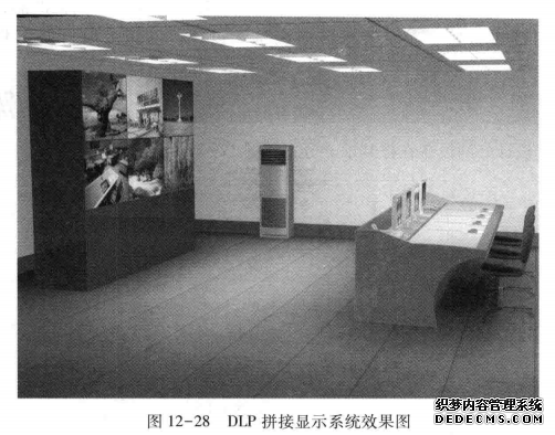 DLP拼接显示系统效果图