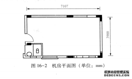 机房平面图